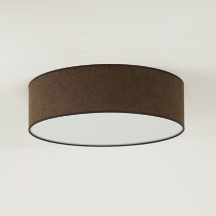 Duolla - Стельовий LED світильник CORTINA LED/26W/230V діаметр 30 см 4000K коричневий