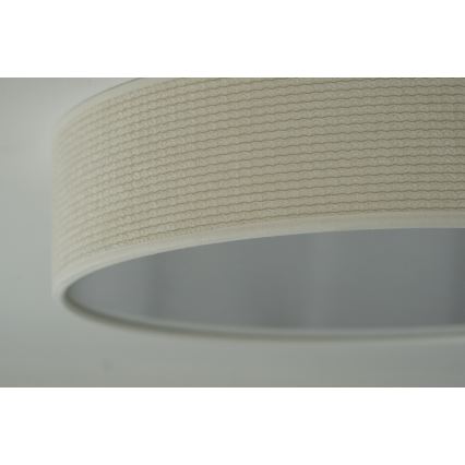 Duolla - Стельовий LED світильник CORTINA LED/26W/230V діаметр 30 см 4000K кремовий