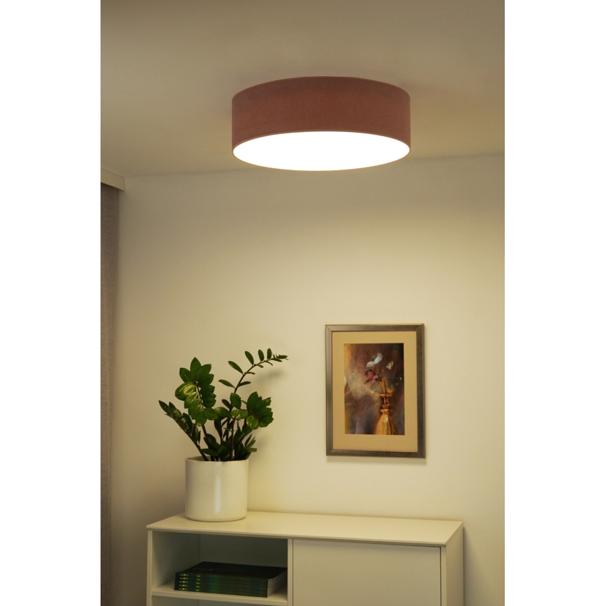 Duolla - Стельовий LED світильник CORTINA LED/26W/230V діаметр 45 см 4000K рожевий