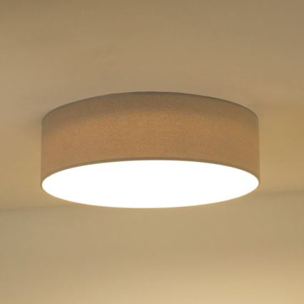 Duolla - Стельовий LED світильник CORTINA LED/26W/230V діаметр 45 см 4000K сірий