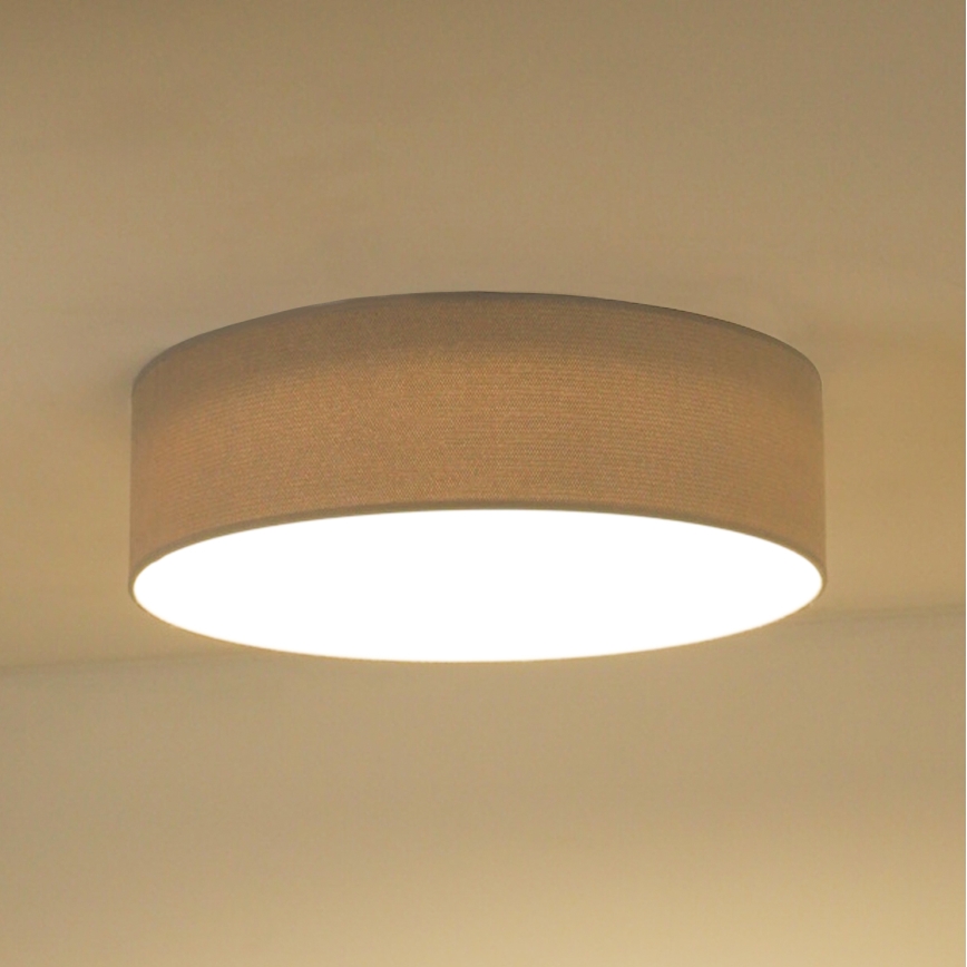 Duolla - Стельовий LED світильник CORTINA LED/26W/230V діаметр 45 см 4000K сірий