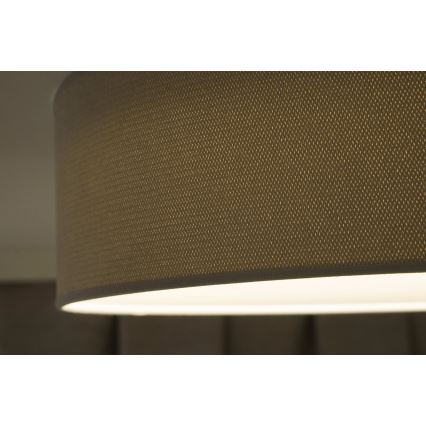 Duolla - Стельовий LED світильник CORTINA LED/26W/230V діаметр 45 см 4000K сірий