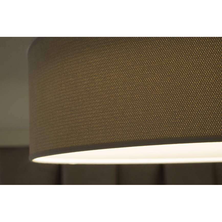 Duolla - Стельовий LED світильник CORTINA LED/26W/230V діаметр 45 см 4000K сірий