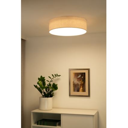 Duolla - Стельовий LED світильник CORTINA LED/26W/230V діаметр 45 см 4000K кремовий