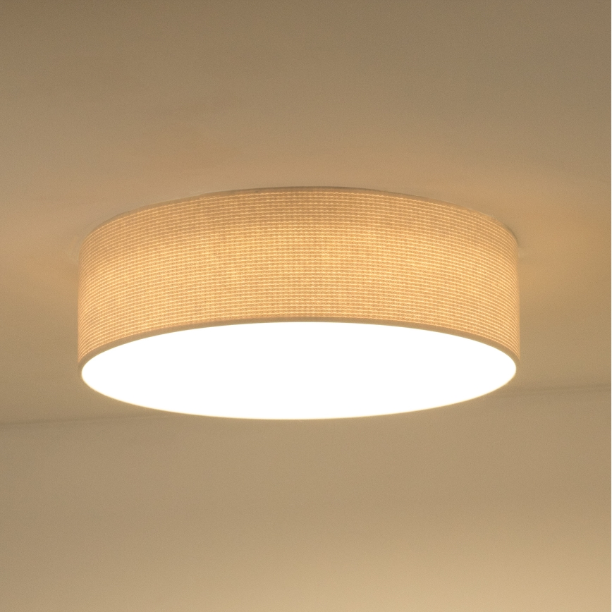 Duolla - Стельовий LED світильник CORTINA LED/26W/230V діаметр 45 см 4000K кремовий