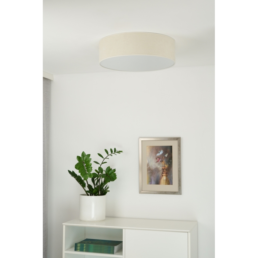 Duolla - Стельовий LED світильник CORTINA LED/26W/230V діаметр 45 см 4000K кремовий