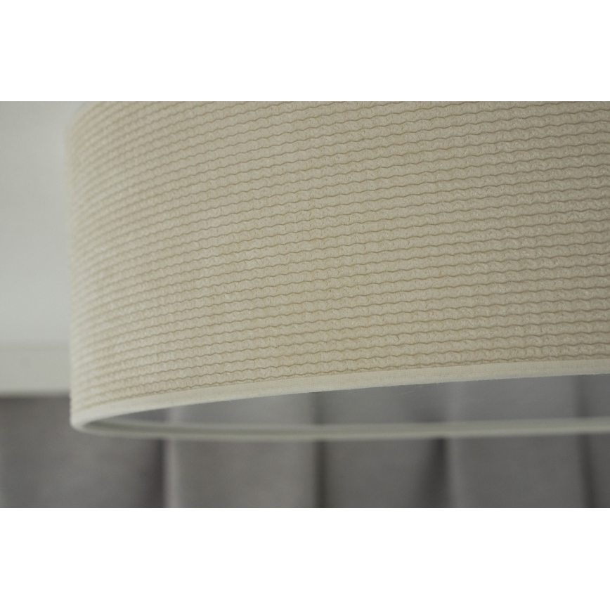 Duolla - Стельовий LED світильник CORTINA LED/26W/230V діаметр 45 см 4000K кремовий