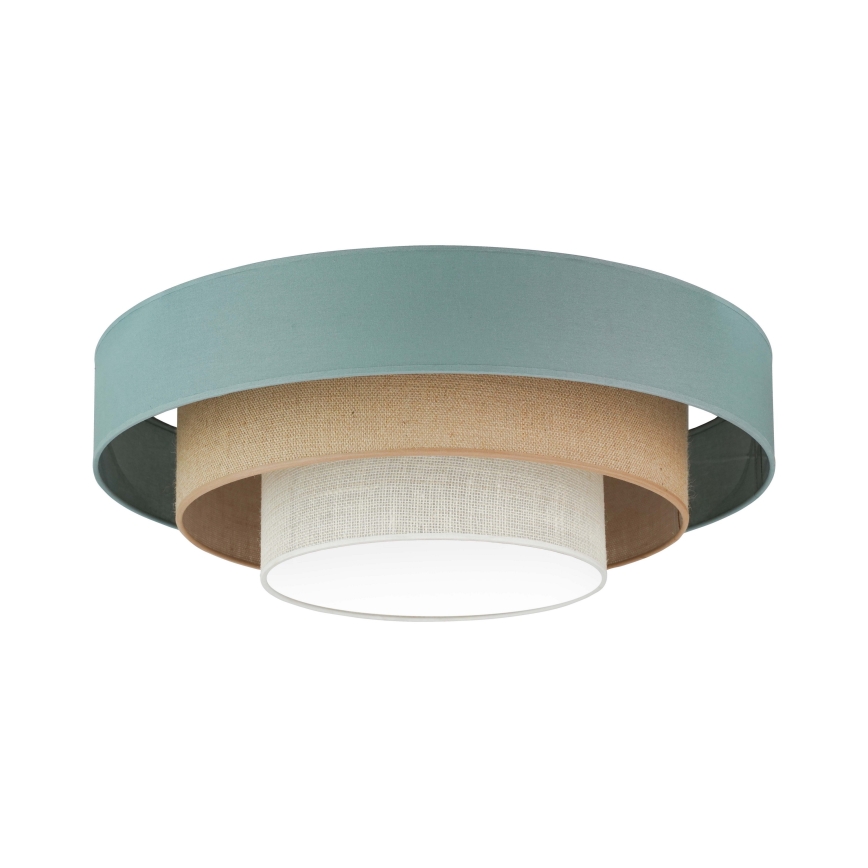 Duolla - Стельовий LED світильник LUNETA LED/26W/230V діаметр 60 см 4000K бірюзовий/бежевий/кремовий