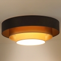 Duolla - Стельовий LED світильник LUNETA LED/26W/230V діаметр 60 см 4000K коричневий/золотий/кремовий