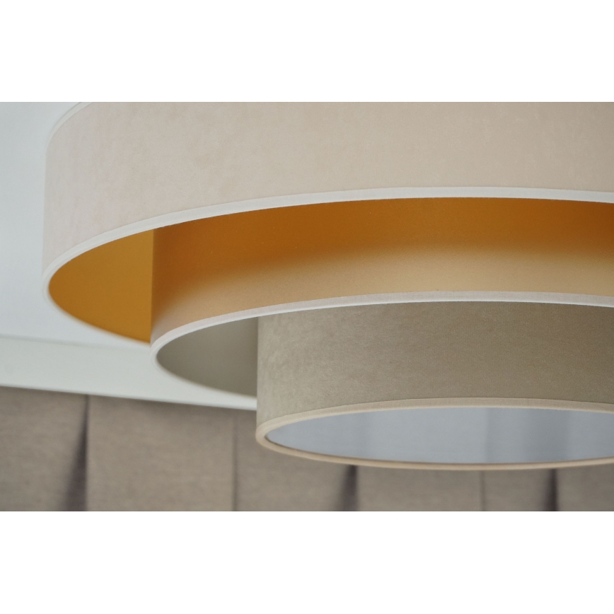 Duolla - Стельовий LED світильник LUNETA LED/26W/230V діаметр 60 см 4000K кремовий/золотий/бежевий