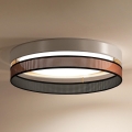 Duolla - Стельовий LED світильник ROLLER DUO SHINY LED/24W/230V діаметр 45 см білий/мідний