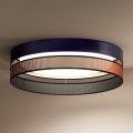 Duolla - Стельовий LED світильник ROLLER DUO SHINY LED/24W/230V діаметр 45 см синій/мідний