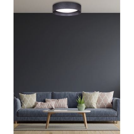 Duolla - Стельовий LED світильник ROLLER LED/24W/230V діаметр 45 см антрацит
