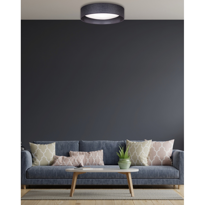 Duolla - Стельовий LED світильник ROLLER LED/24W/230V діаметр 45 см антрацит