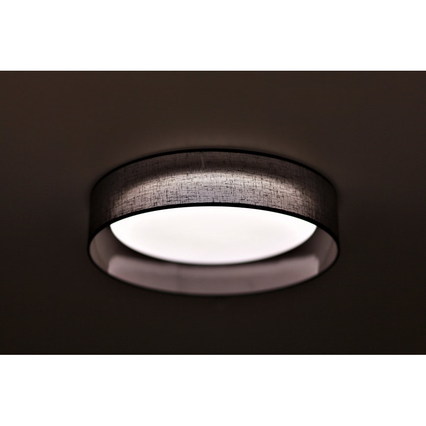 Duolla - Стельовий LED світильник ROLLER LED/24W/230V діаметр 45 см антрацит