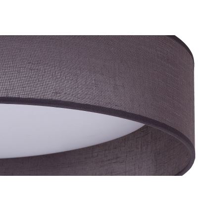 Duolla - Стельовий LED світильник ROLLER LED/24W/230V діаметр 45 см антрацит