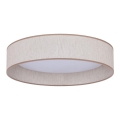 Duolla - Стельовий LED світильник ROLLER LED/24W/230V діаметр 45 см бежевий