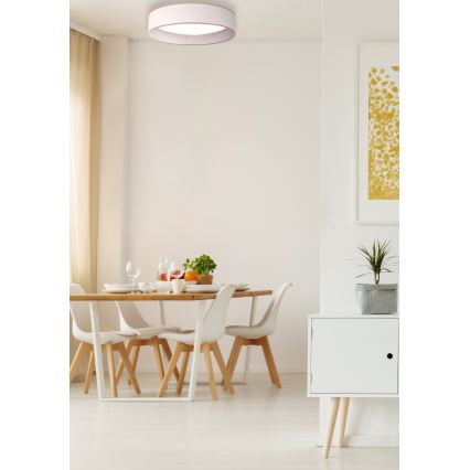 Duolla - Стельовий LED світильник ROLLER LED/24W/230V діаметр 45 см бежевий
