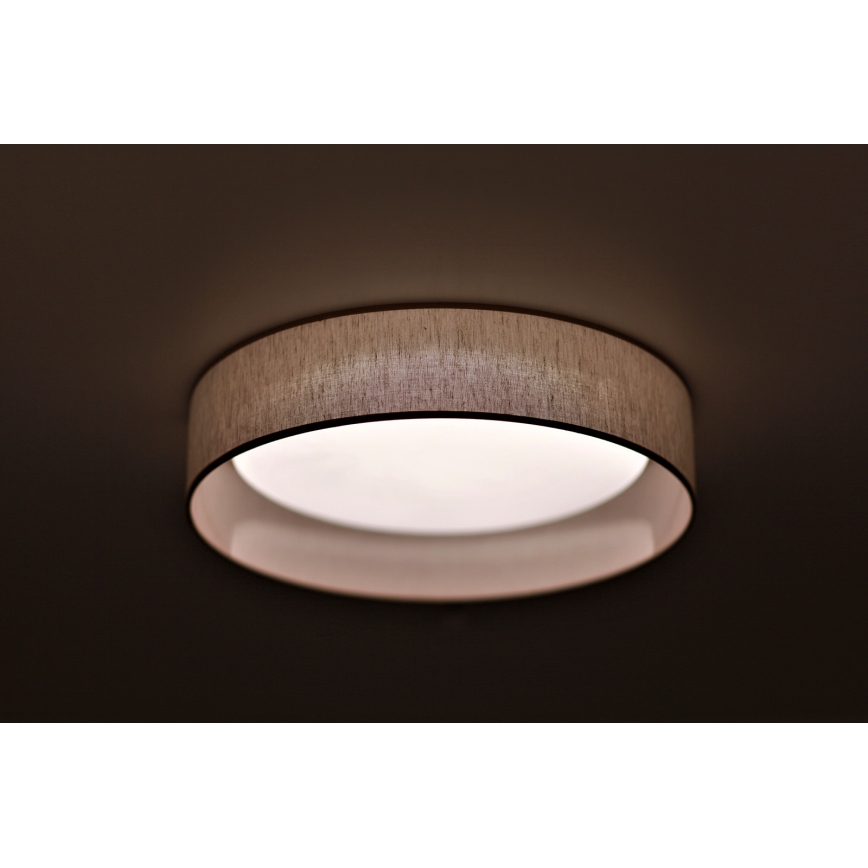 Duolla - Стельовий LED світильник ROLLER LED/24W/230V діаметр 45 см бежевий