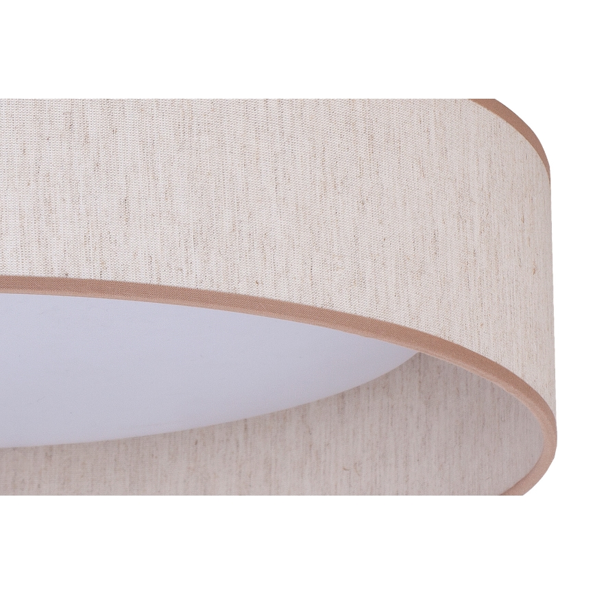 Duolla - Стельовий LED світильник ROLLER LED/24W/230V діаметр 45 см бежевий