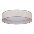 Duolla - Стельовий LED світильник ROLLER LED/24W/230V діаметр 45 см бежевий