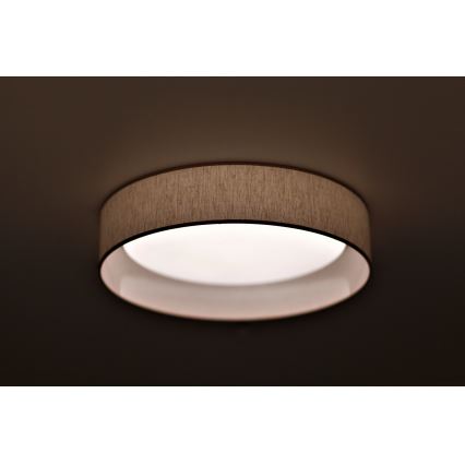 Duolla - Стельовий LED світильник ROLLER LED/24W/230V діаметр 45 см бежевий
