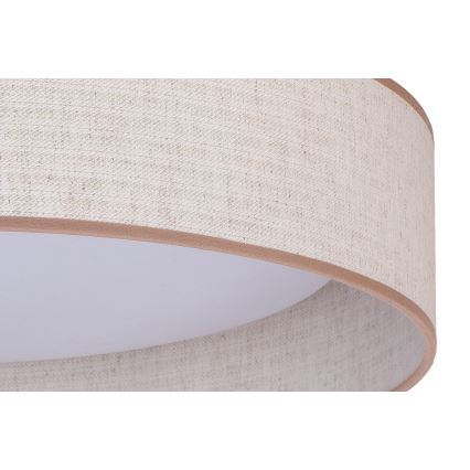 Duolla - Стельовий LED світильник ROLLER LED/24W/230V діаметр 45 см бежевий