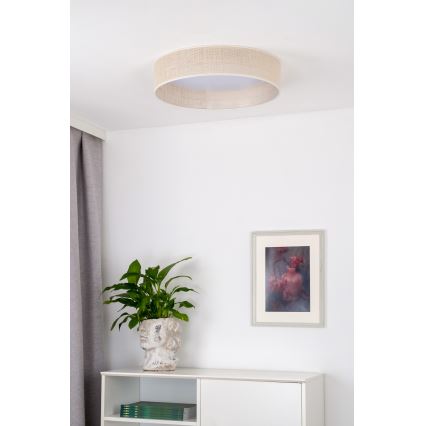 Duolla - Стельовий LED світильник ROLLER LED/24W/230V діаметр 45 см бежевий