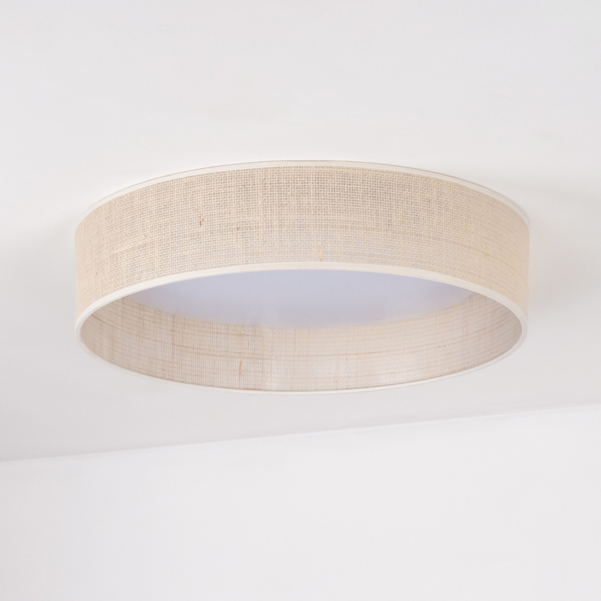 Duolla - Стельовий LED світильник ROLLER LED/24W/230V діаметр 45 см бежевий