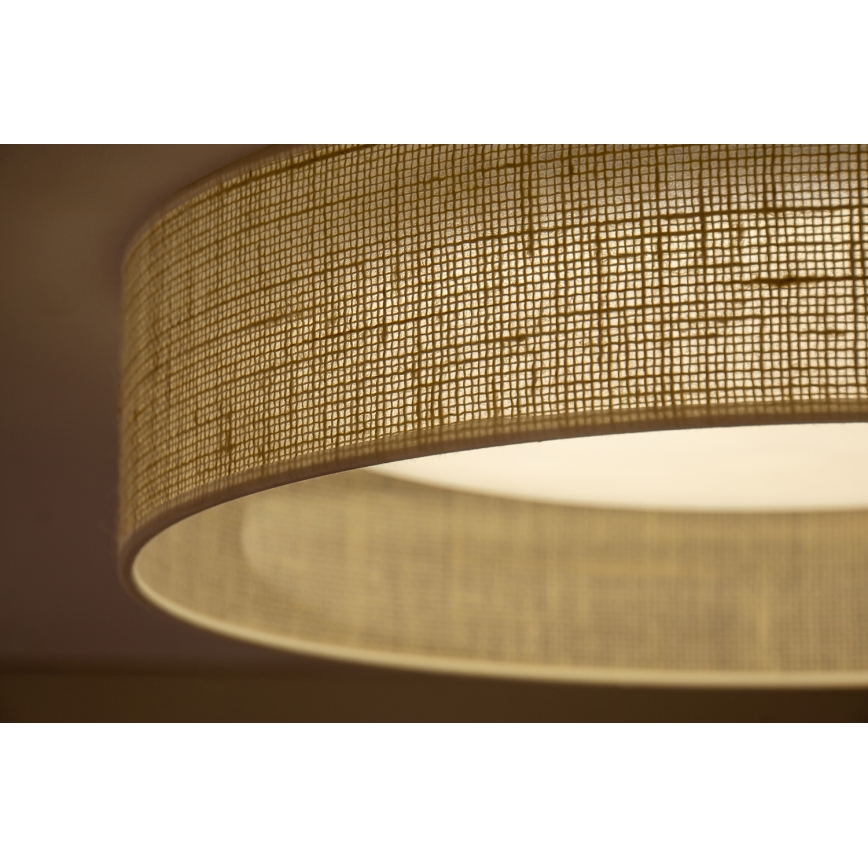 Duolla - Стельовий LED світильник ROLLER LED/24W/230V діаметр 45 см бежевий