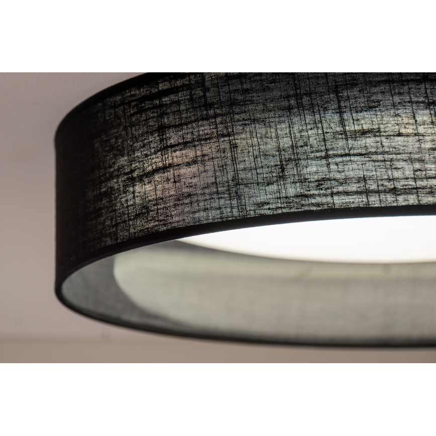 Duolla - Стельовий LED світильник ROLLER LED/24W/230V діаметр 45 см чорний
