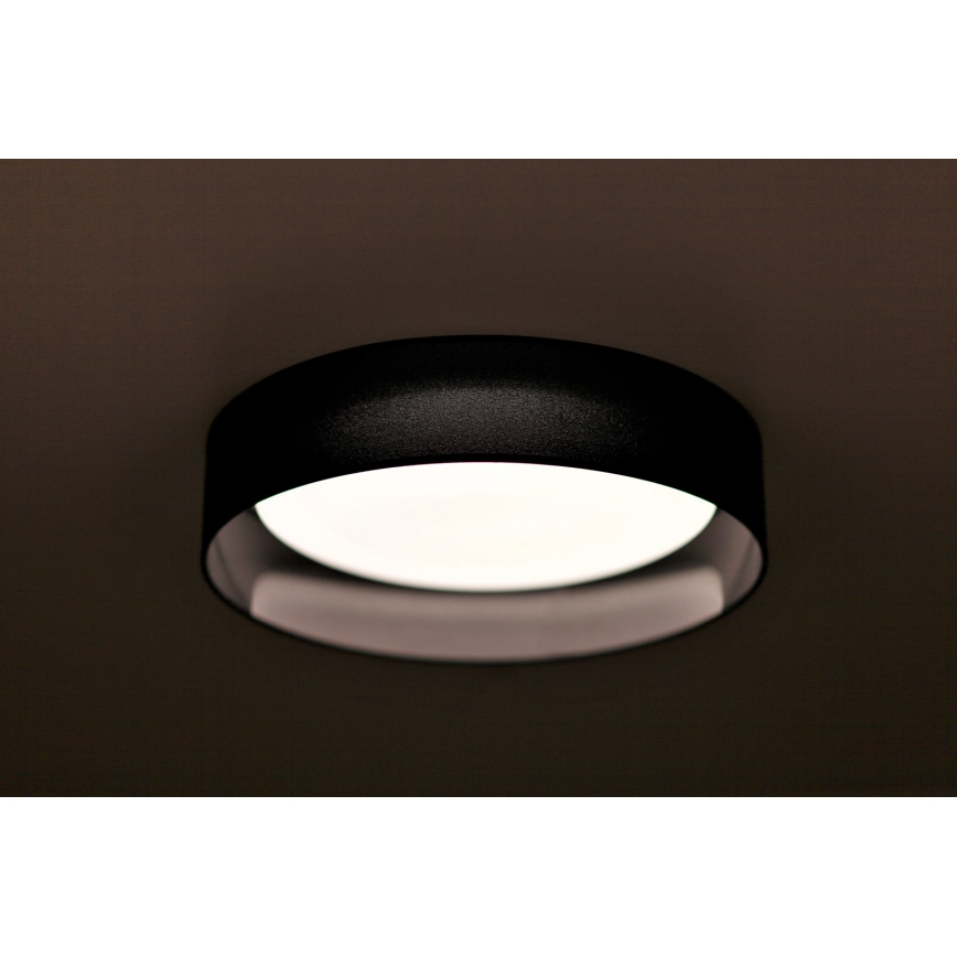 Duolla - Стельовий LED світильник ROLLER LED/24W/230V діаметр 45 см чорний