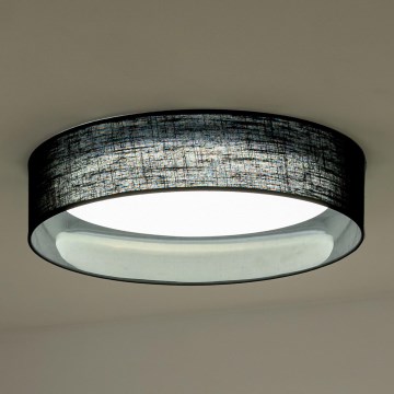 Duolla - Стельовий LED світильник ROLLER LED/24W/230V діаметр 45 см чорний