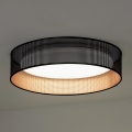 Duolla - Стельовий LED світильник ROLLER LED/24W/230V діаметр 45 см чорний/мідний