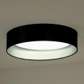 Duolla - Стельовий LED світильник ROLLER LED/24W/230V діаметр 45 см чорний/срібний