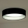 Duolla - Стельовий LED світильник ROLLER LED/24W/230V діаметр 45 см чорний/срібний