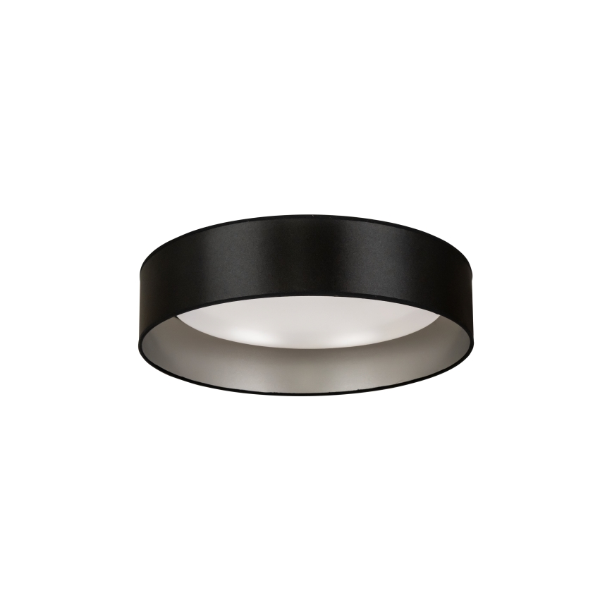 Duolla - Стельовий LED світильник ROLLER LED/24W/230V діаметр 45 см чорний/срібний