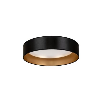 Duolla - Стельовий LED світильник ROLLER LED/24W/230V діаметр 45 см чорний/золотий
