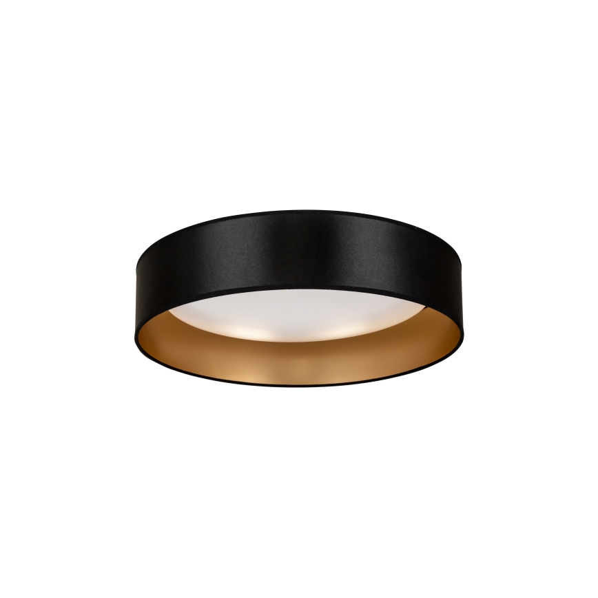 Duolla - Стельовий LED світильник ROLLER LED/24W/230V діаметр 45 см чорний/золотий