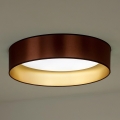Duolla - Стельовий LED світильник ROLLER LED/24W/230V діаметр 45 см мідний/золотий