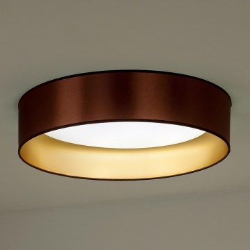 Duolla - Стельовий LED світильник ROLLER LED/24W/230V діаметр 45 см мідний/золотий