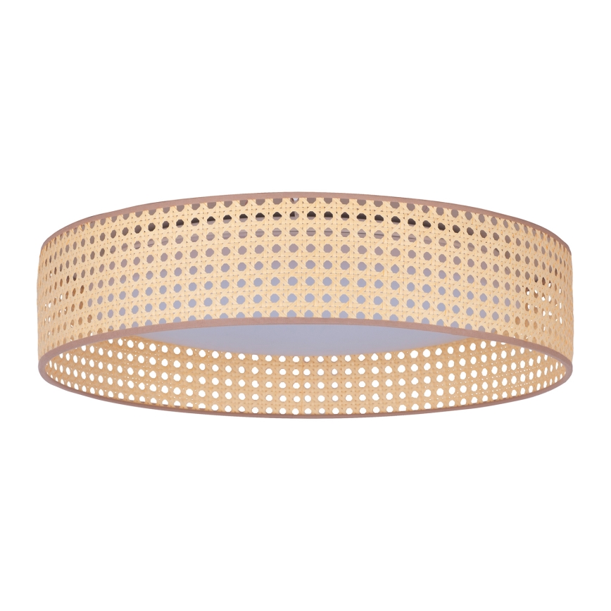 Duolla - Стельовий LED світильник ROLLER LED/24W/230V діаметр 45 см ротанґ