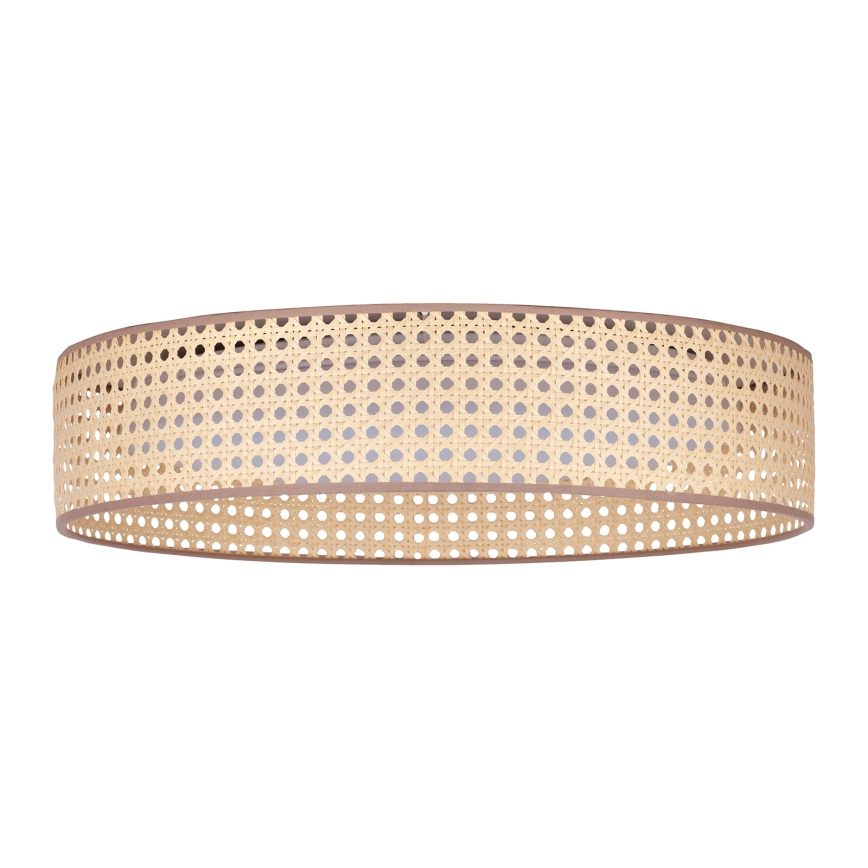 Duolla - Стельовий LED світильник ROLLER LED/24W/230V діаметр 45 см ротанґ