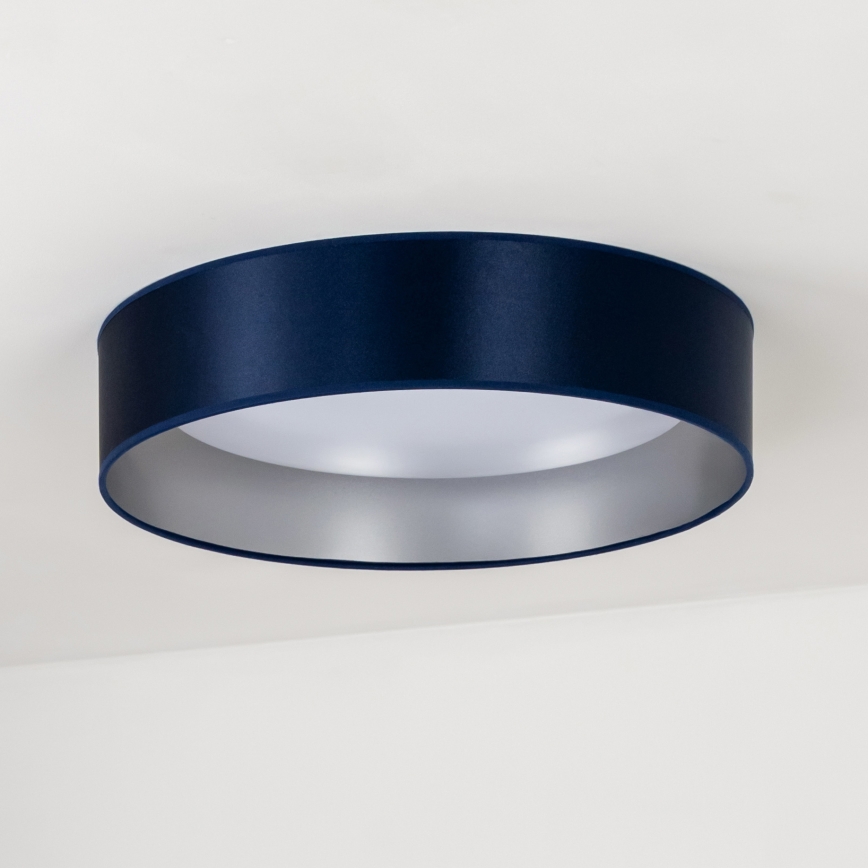 Duolla - Стельовий LED світильник ROLLER LED/24W/230V діаметр 45 см синій/срібний