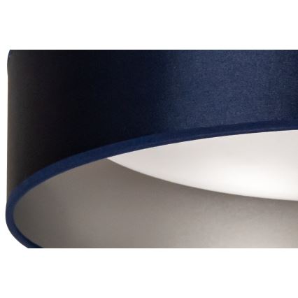 Duolla - Стельовий LED світильник ROLLER LED/24W/230V діаметр 45 см синій/срібний