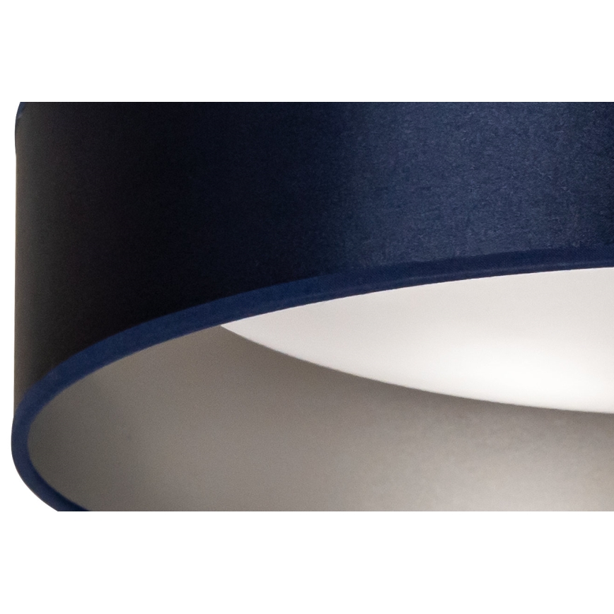 Duolla - Стельовий LED світильник ROLLER LED/24W/230V діаметр 45 см синій/срібний