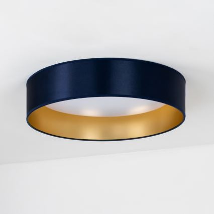 Duolla - Стельовий LED світильник ROLLER LED/24W/230V діаметр 45 см синій/золотий