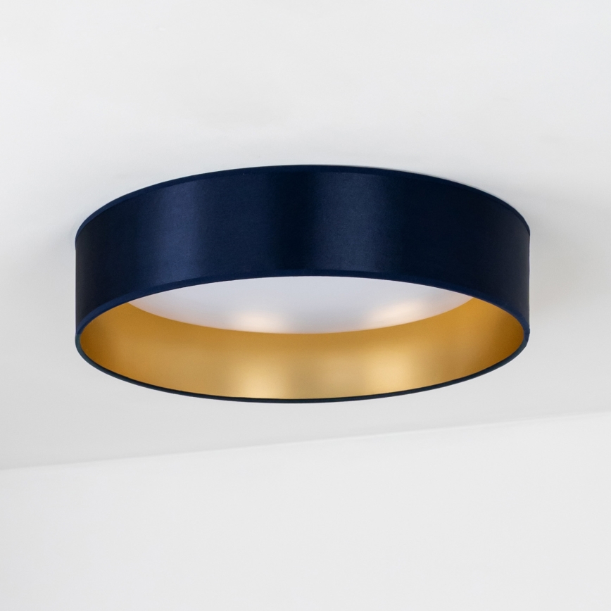 Duolla - Стельовий LED світильник ROLLER LED/24W/230V діаметр 45 см синій/золотий