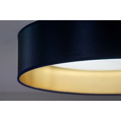 Duolla - Стельовий LED світильник ROLLER LED/24W/230V діаметр 45 см синій/золотий
