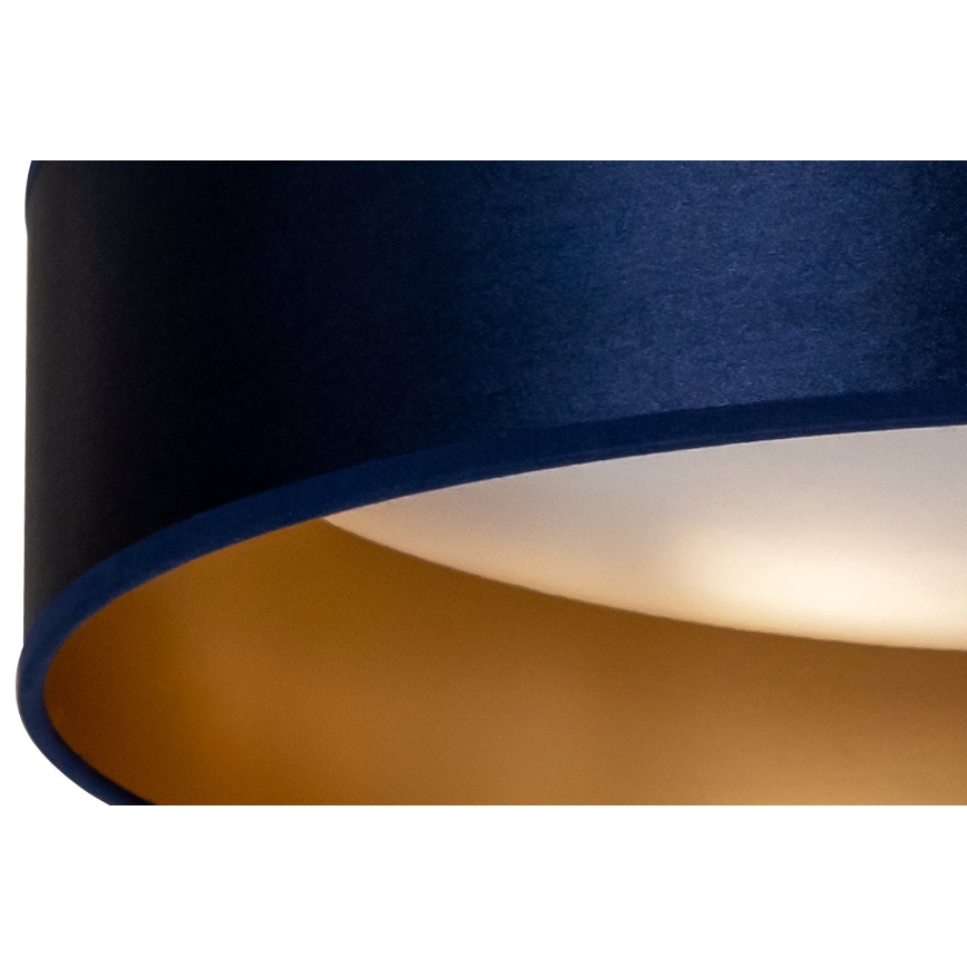 Duolla - Стельовий LED світильник ROLLER LED/24W/230V діаметр 45 см синій/золотий